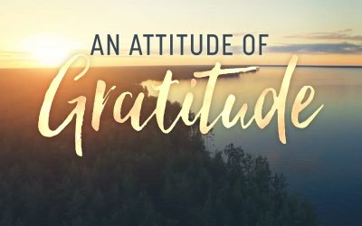An Attitude of Gratitude